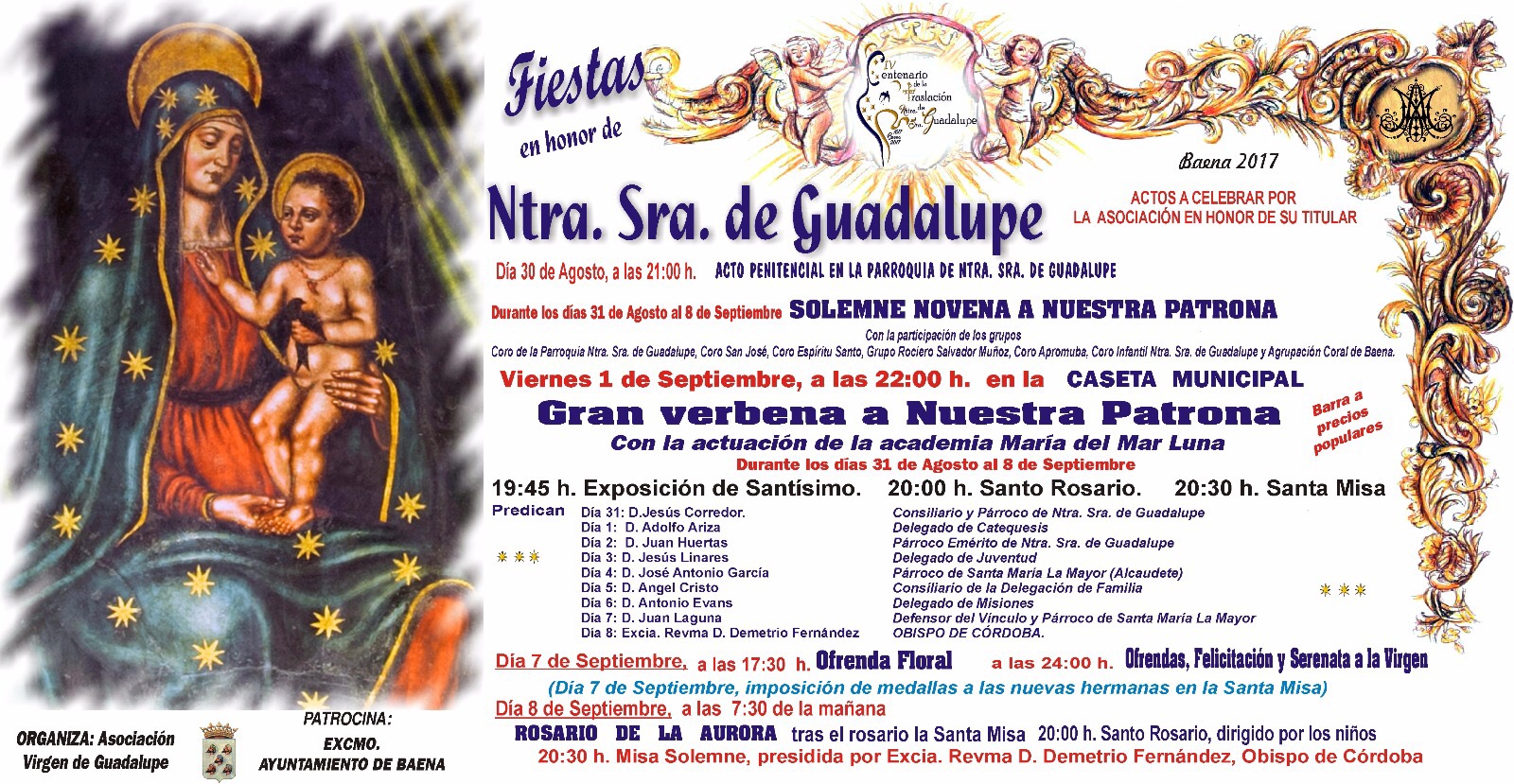 Fiestas en Honor a Ntra. Sra. de Guadalupe