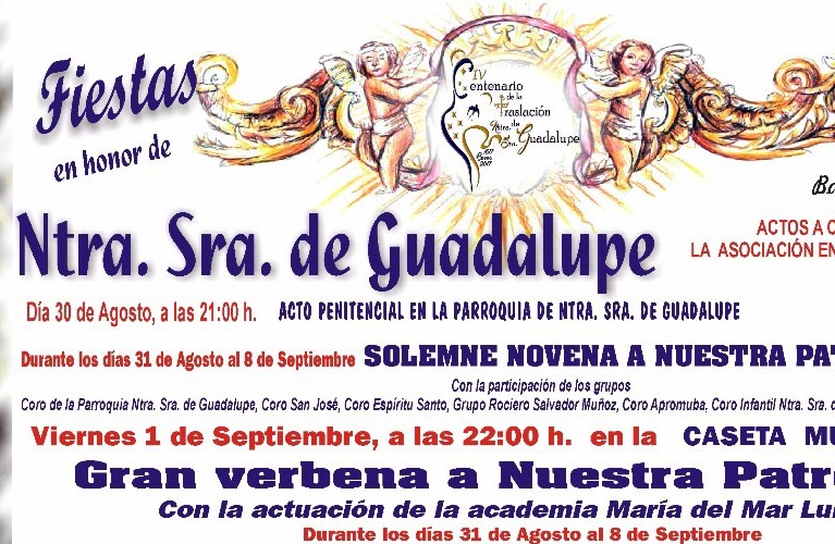 Fiestas en Honor a Ntra. Sra. de Guadalupe
