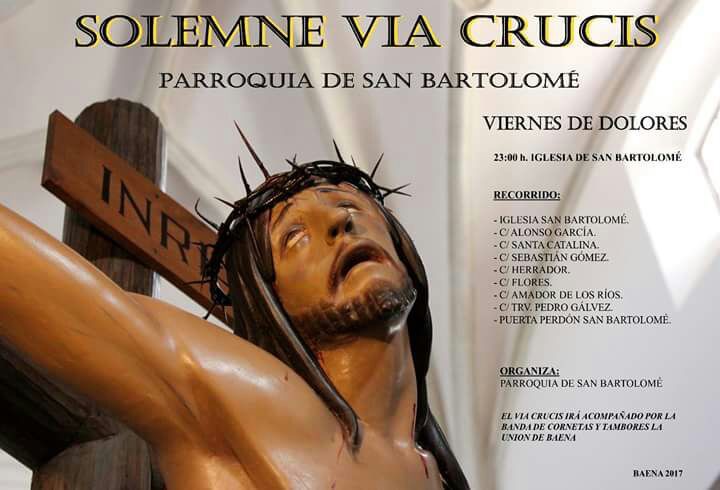 Solemne Vía Crucis