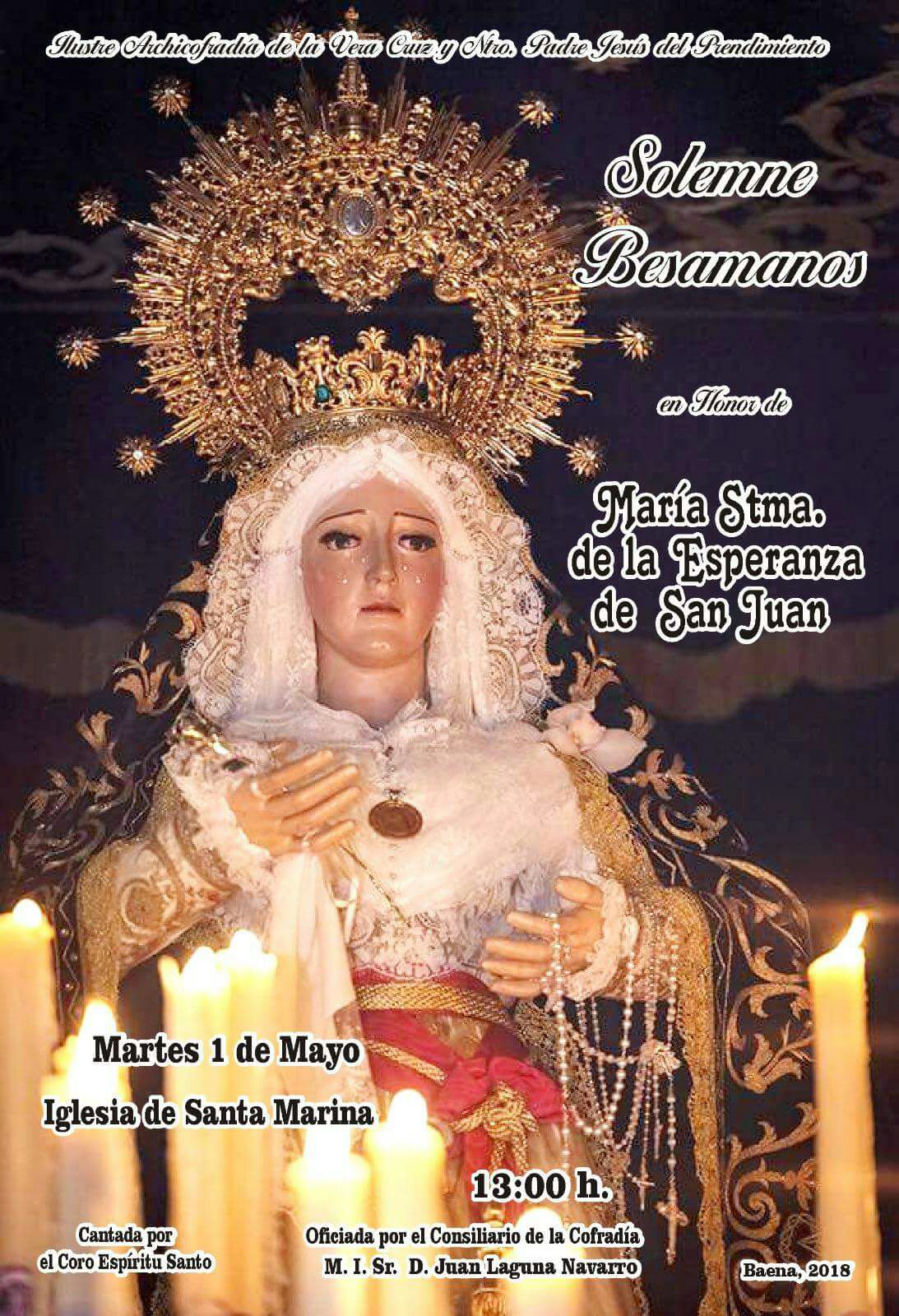 Solemne  Besamanos  en Honor a María Santísima de la Esperanza de San Juan