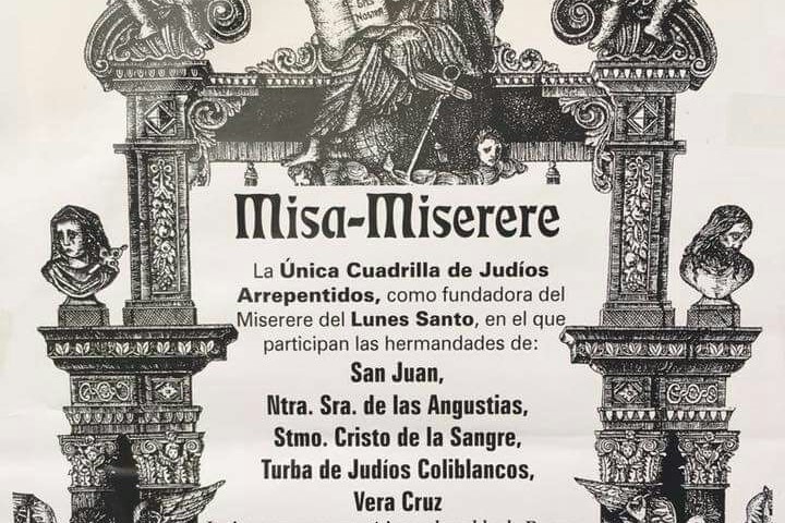 Misa Miserere "Única Cuadrilla de Judios Arrepentidos"