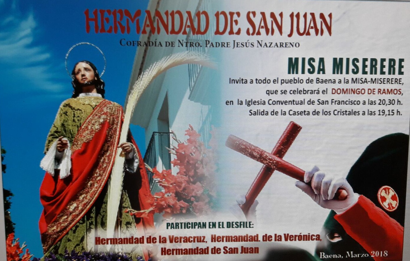 Misa Miserere Hermandad de San Juan