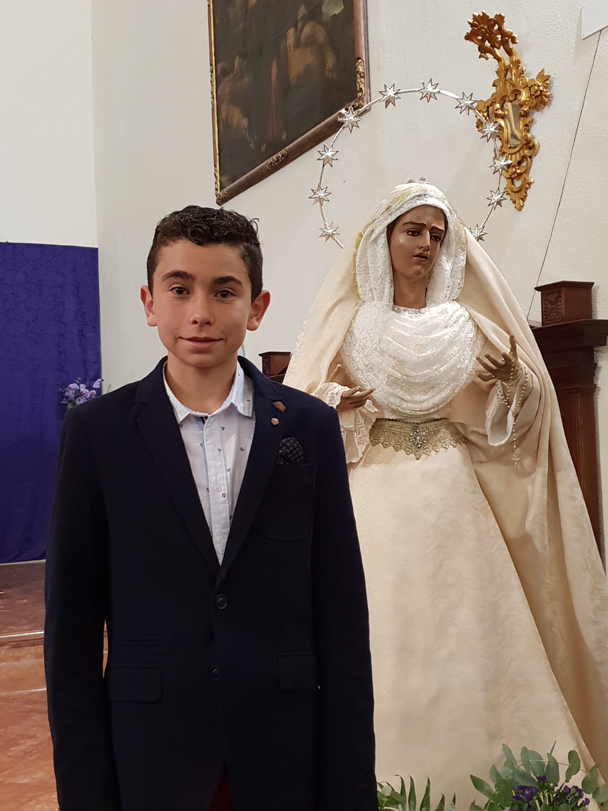 Javier Jesús Muñoz Ocaña Pregonero Infantil de la Semana Santa 2019